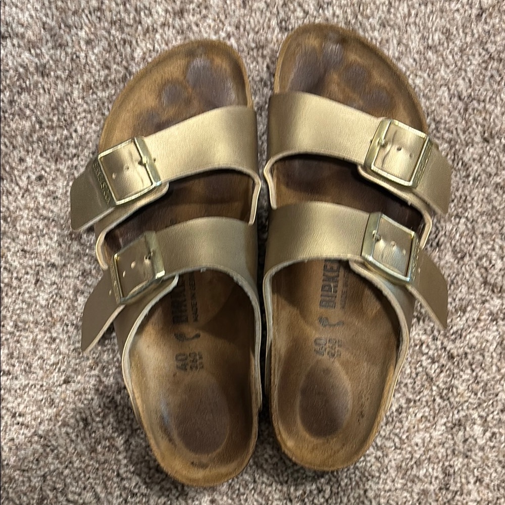 Birkenstock Women’s Gold Sandals